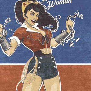 DC Comics Bombshells Wonder Woman Bombshell Surface Laptop Skin